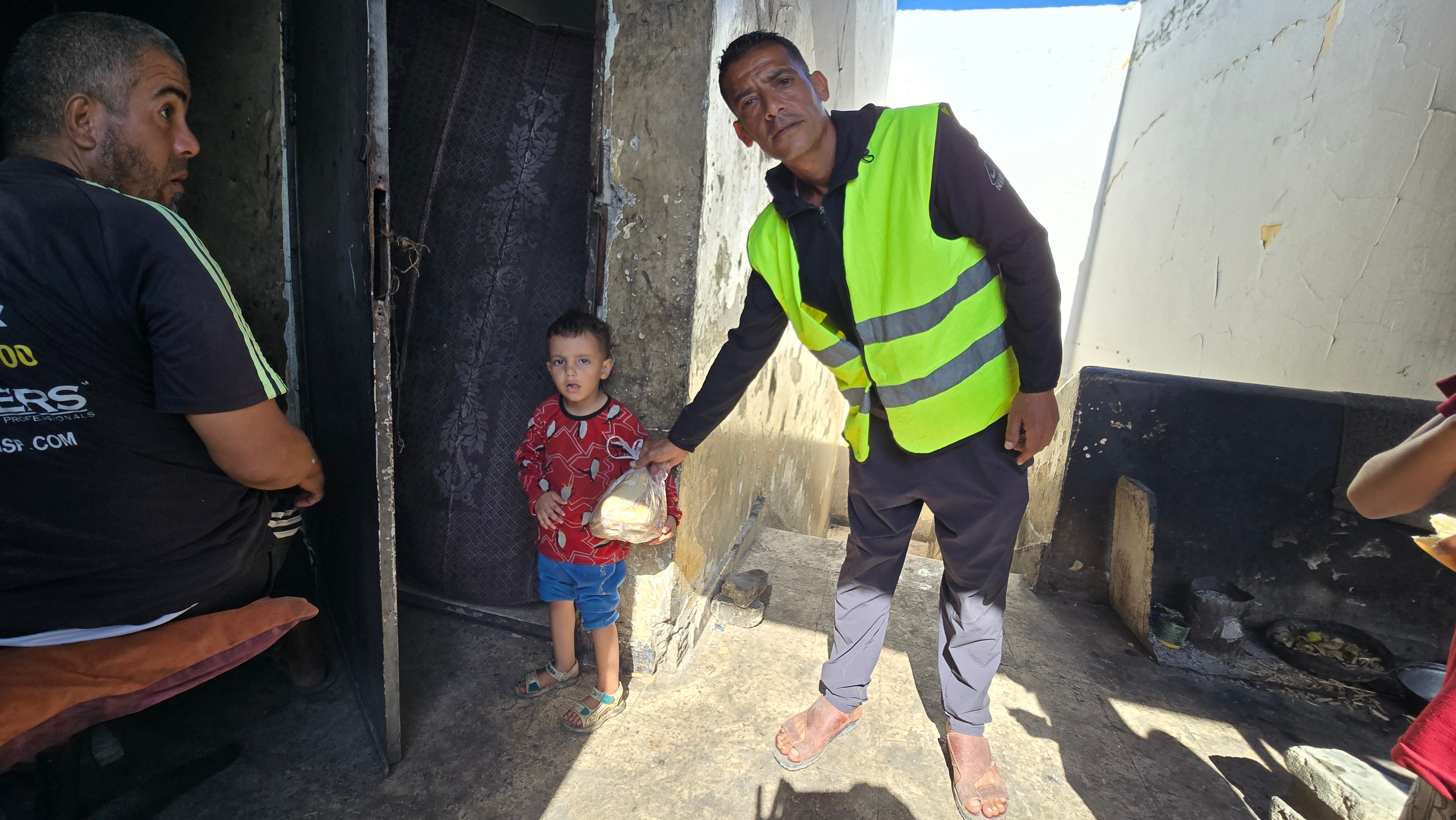 Cisterna d’acqua a Gaza