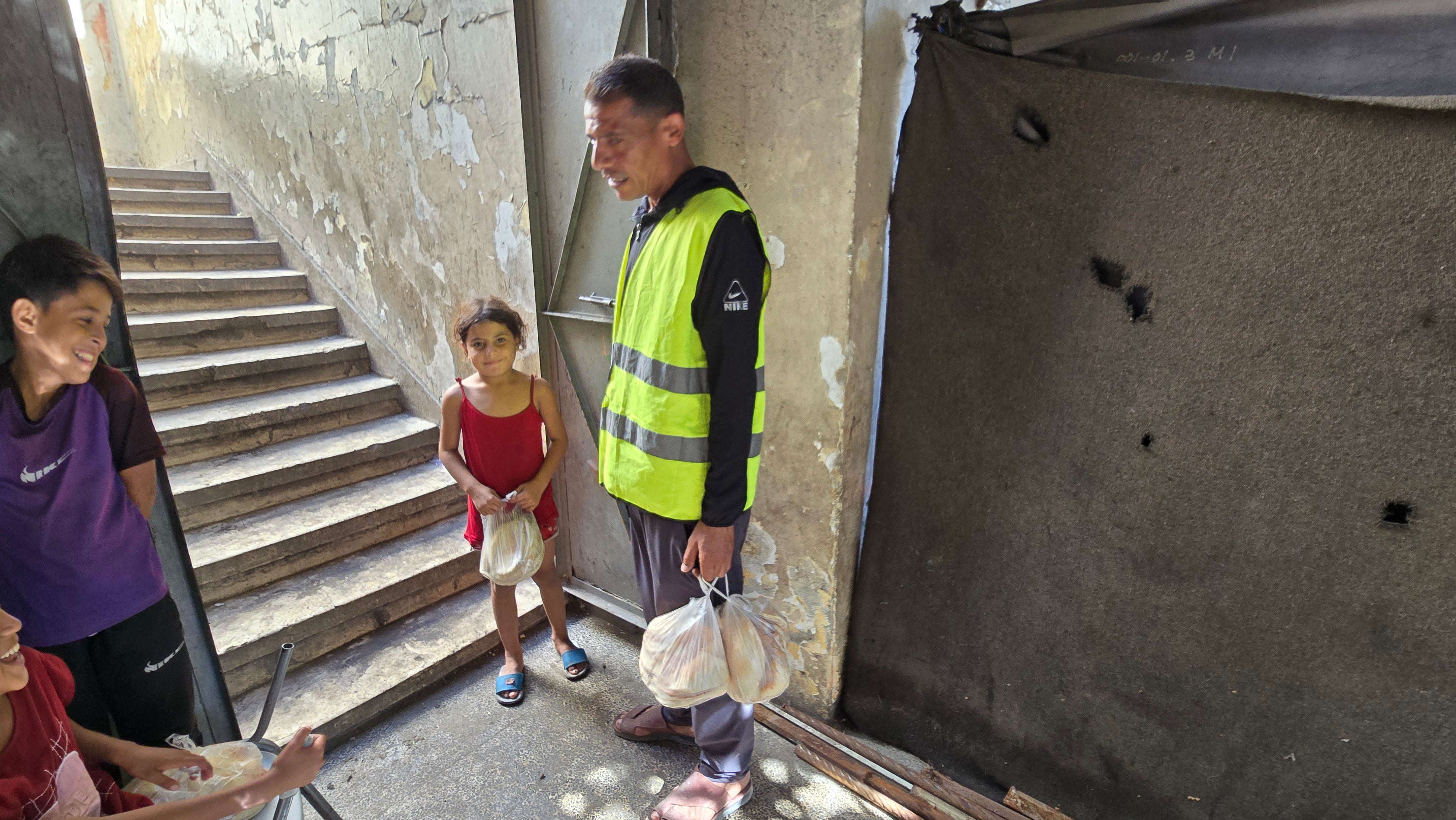 Cisterna d’acqua a Gaza