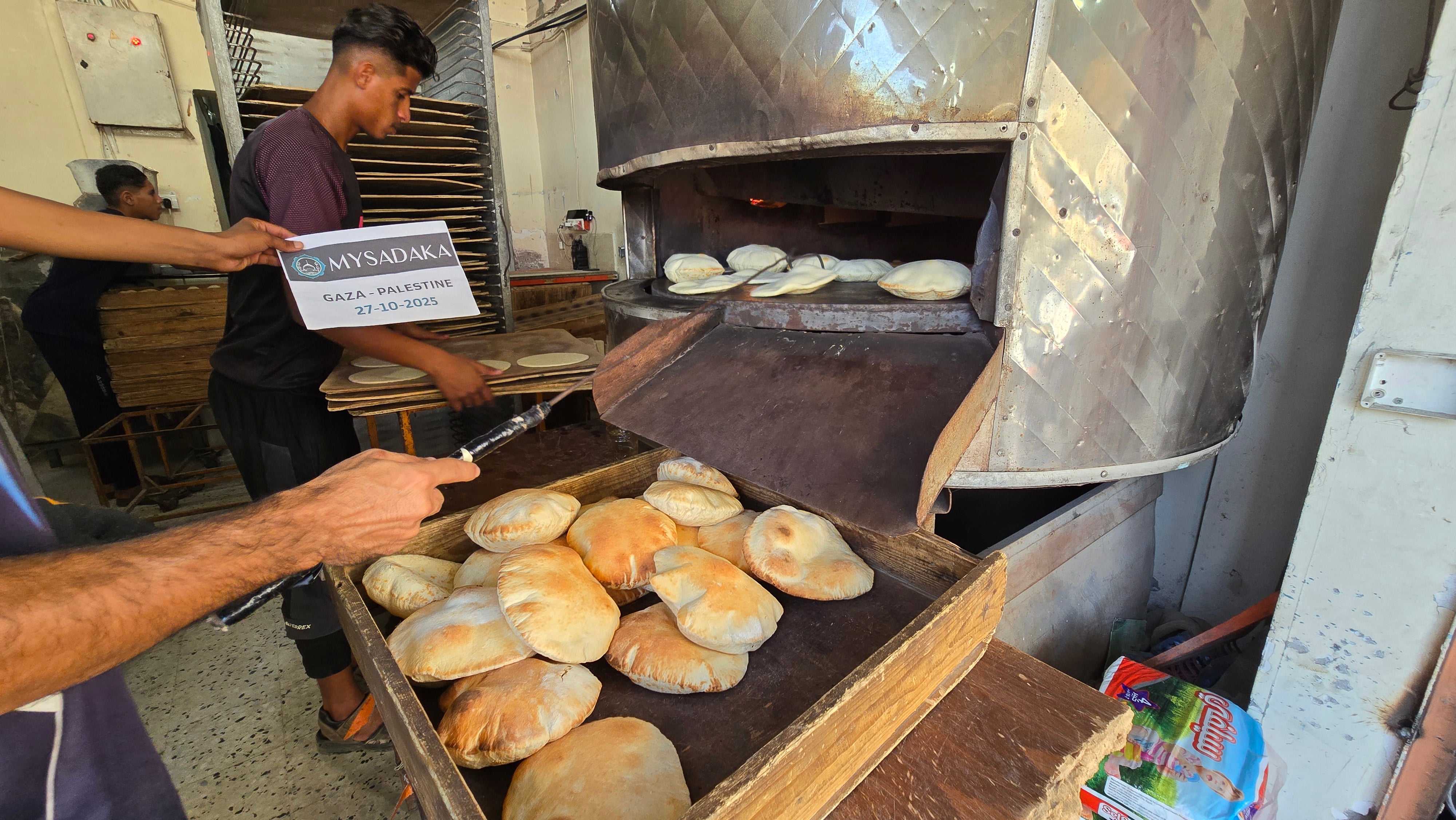 Cisterna d’acqua a Gaza