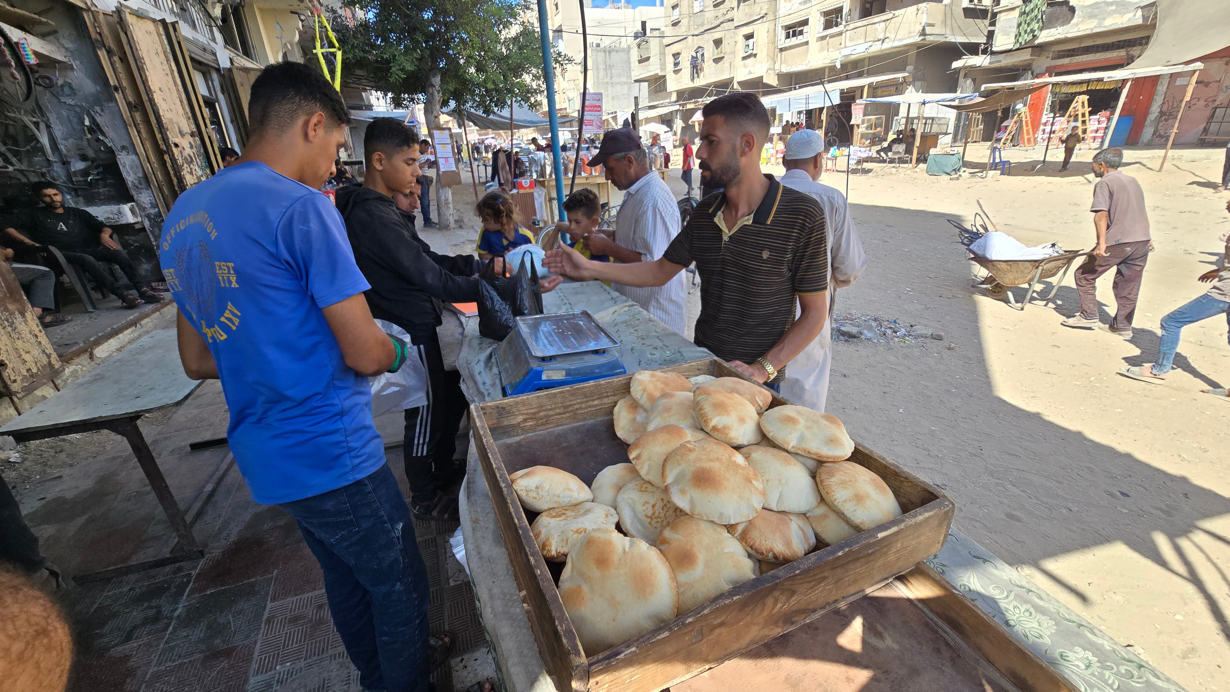 Cisterna d’acqua a Gaza